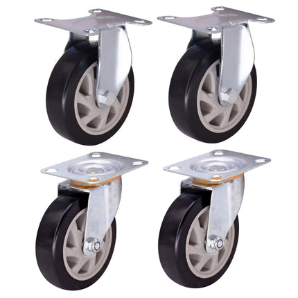 Equal 4 Inch Caster Wheels Heavy Duty 150-200 kg Capacity