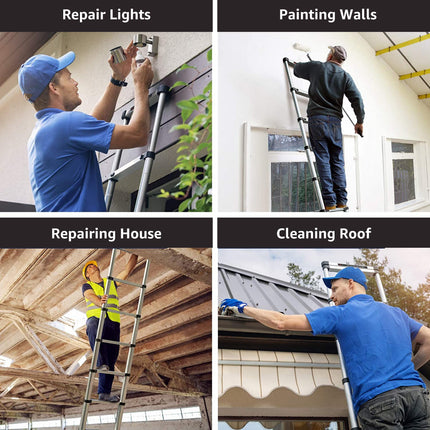 12.5ft telescopic ladder uses