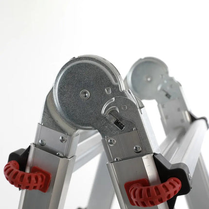 13.5 ft. aluminium ladder with lock protection