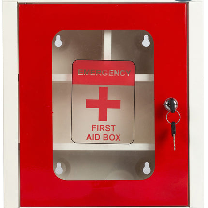 Equal Wall Mount Multi Partition First Aid Box for Home/Office/School Buildings