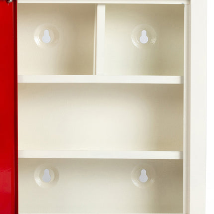 Equal Wall Mount Multi Partition First Aid Box for Home/Office/School Buildings