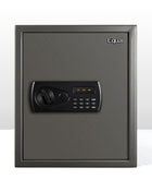 Equal 48L SecureX Digital Safe Locker with Pincode Access and Emergency Key - Grey